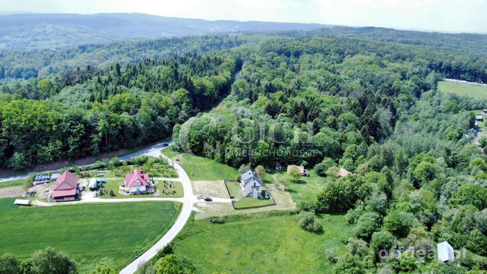 Działka budowlano-leśna 0,8445 ha | Łękawka gm. Tarnów
