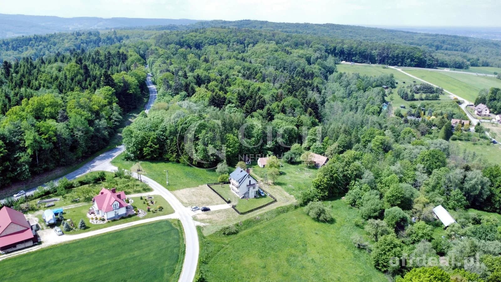 Działka budowlano-leśna 0,8445 ha | Łękawka gm. Tarnów