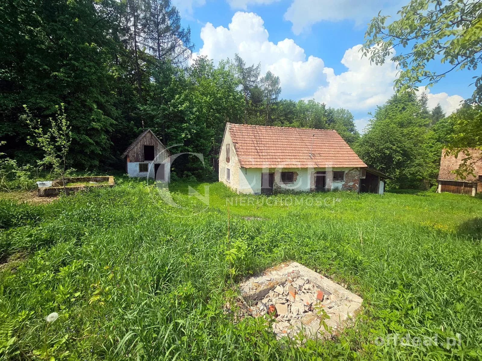 Działka budowlano-leśna 0,8445 ha | Łękawka gm. Tarnów