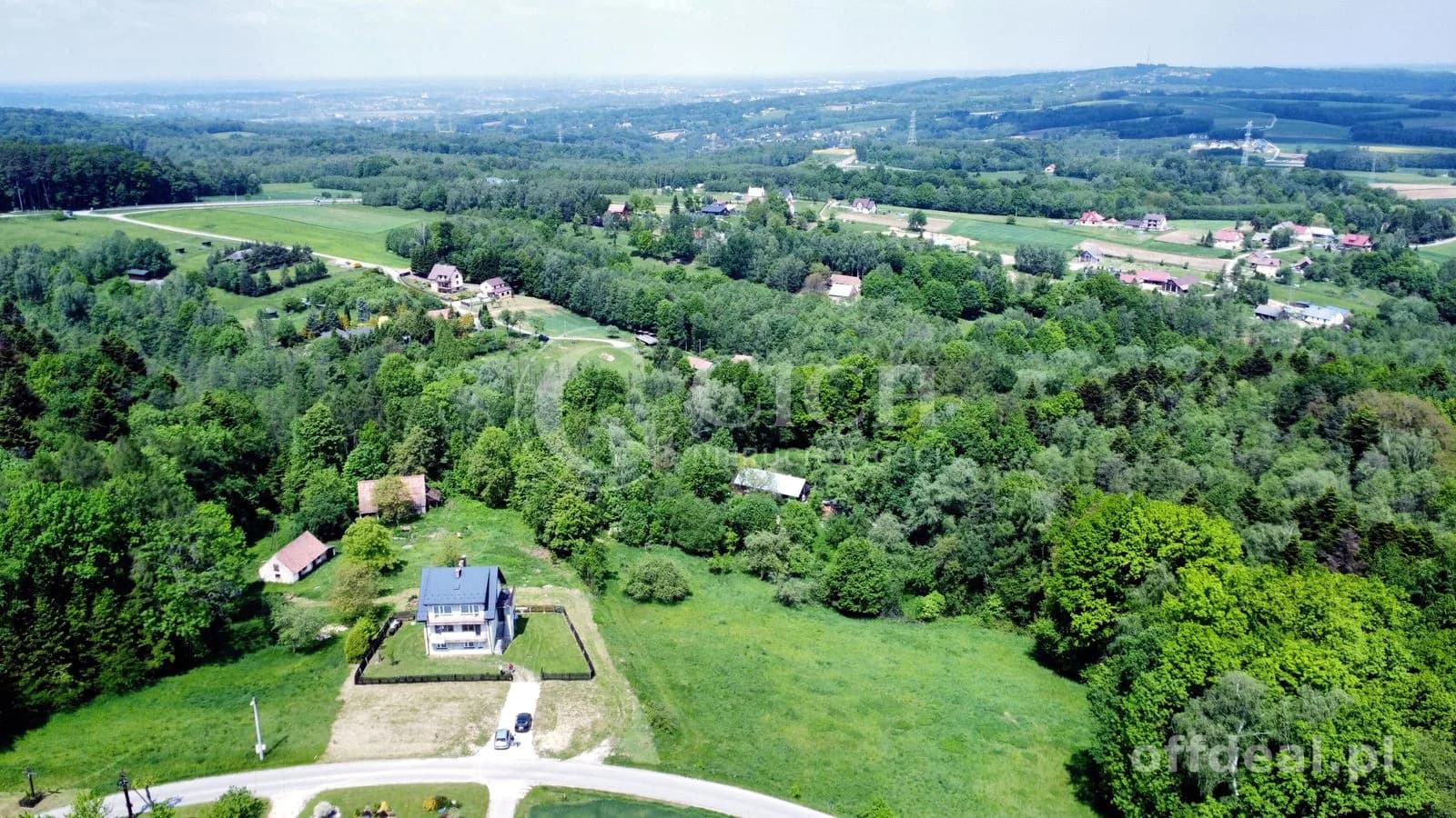 Działka budowlano-leśna 0,8445 ha | Łękawka gm. Tarnów