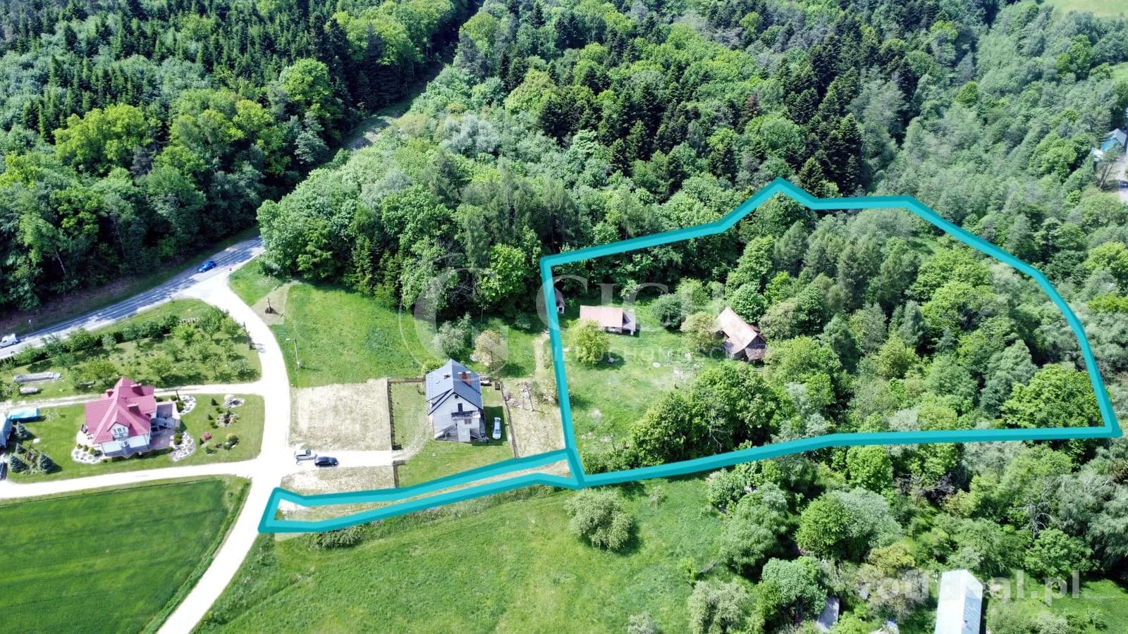 Działka budowlano-leśna 0,8445 ha | Łękawka gm. Tarnów