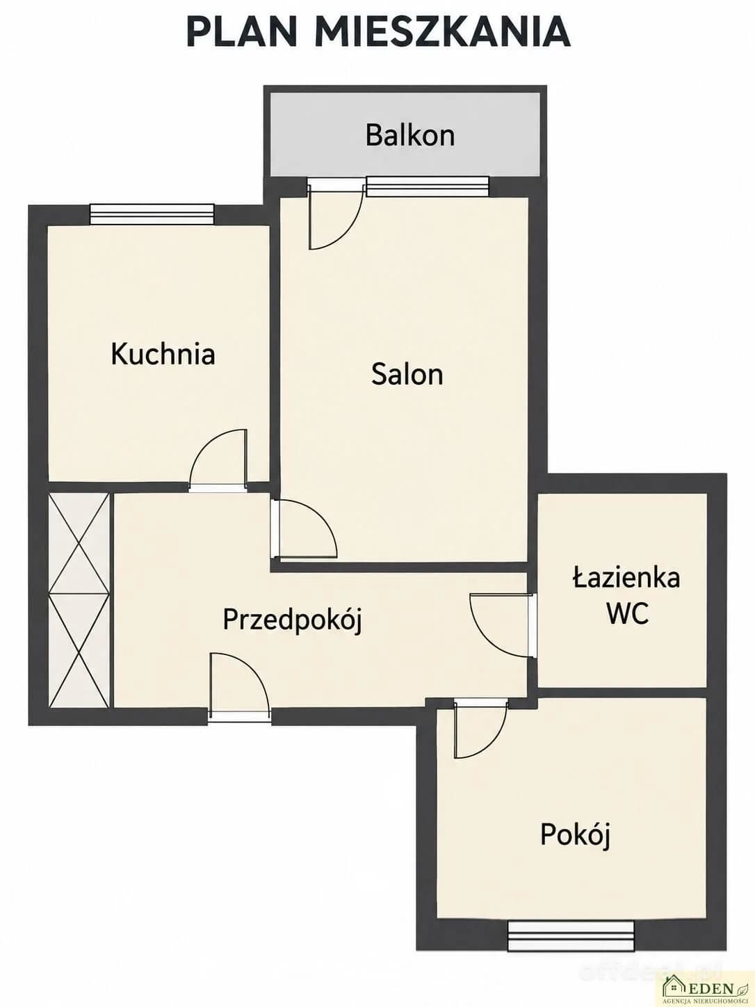 Zdjęcie 6: Mieszkanie, 2 pokoje, 48 m², Łuków