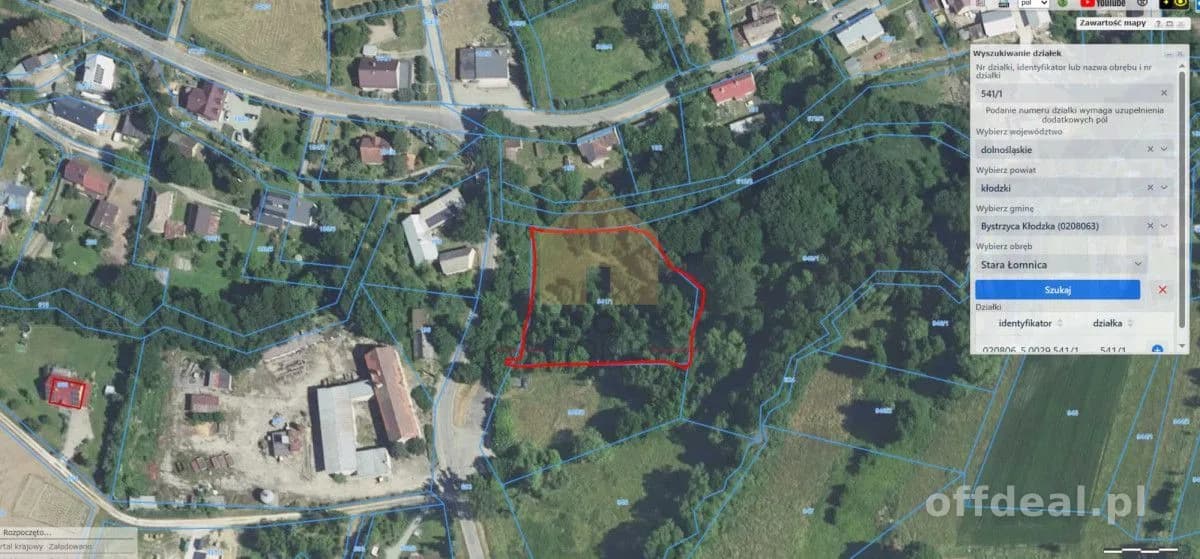 Zdjęcie 5: Działka, 3400 m², Bystrzyca Kłodzka
