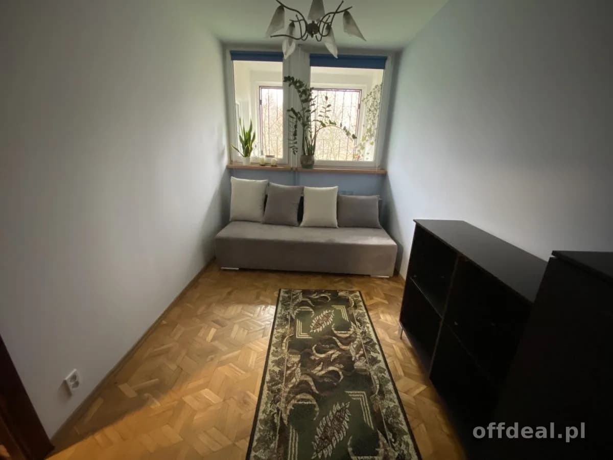 Mieszkanie 57,1 mkw, parter, rozkład, Różanka