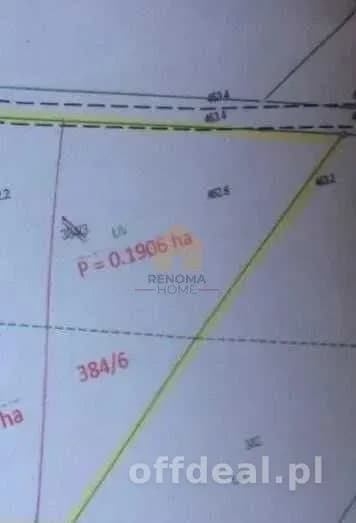 plot for sale in Kamienna Góra | 1,906 m²