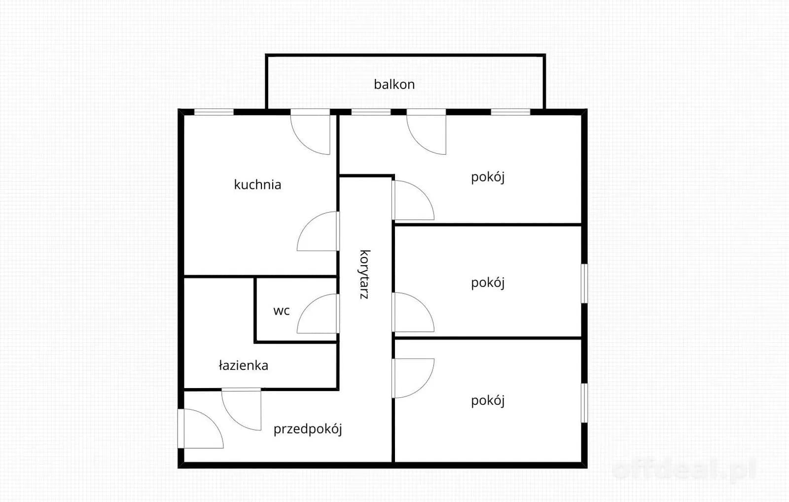 Zdjęcie 17: Mieszkanie, 3 pokoje, 73 m², Wrocław