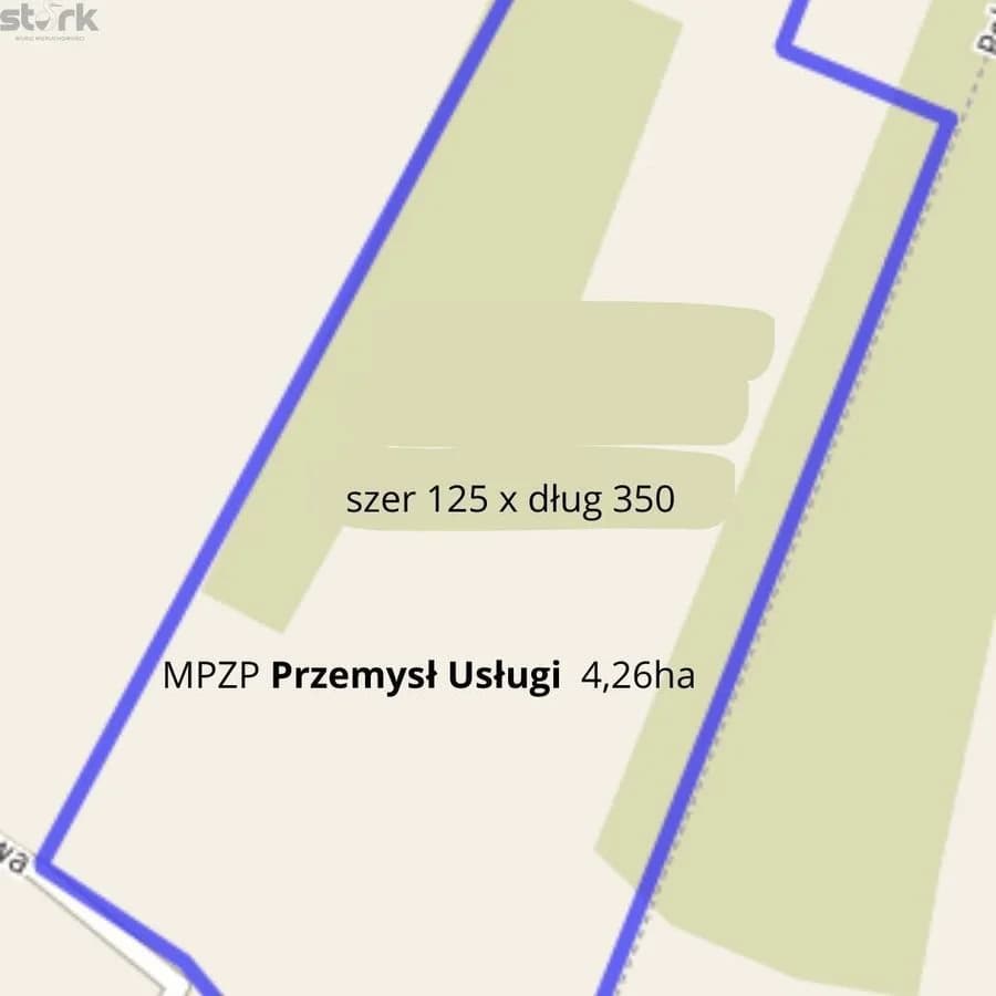 Teren inwestycyjny 4,26 ha MPZP -1PU ok.Mszczonów