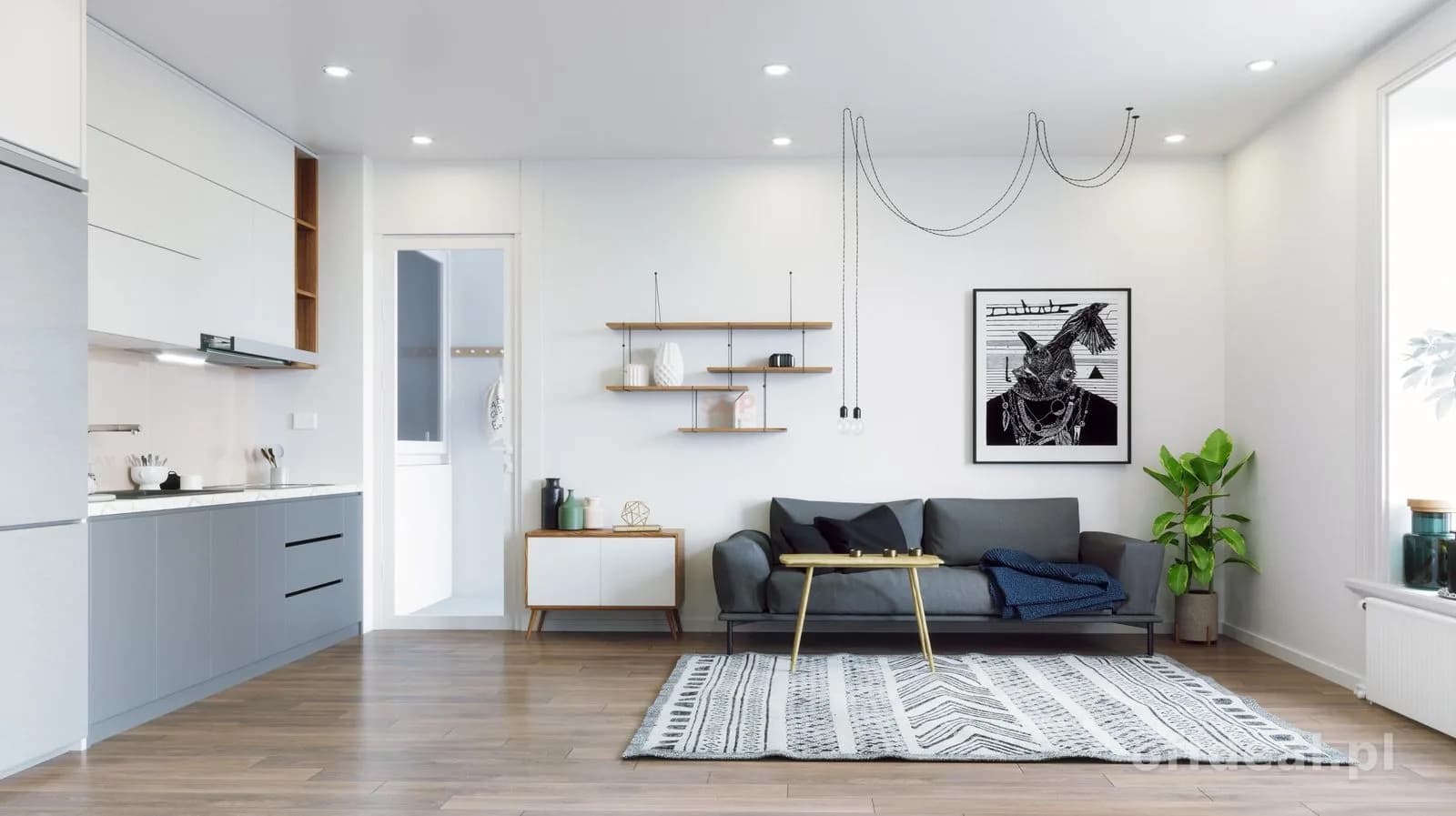 3-Zimmer Wohnung zum Verkauf in Wrocław, Śródmieście, Nadodrze | 75,79 m²