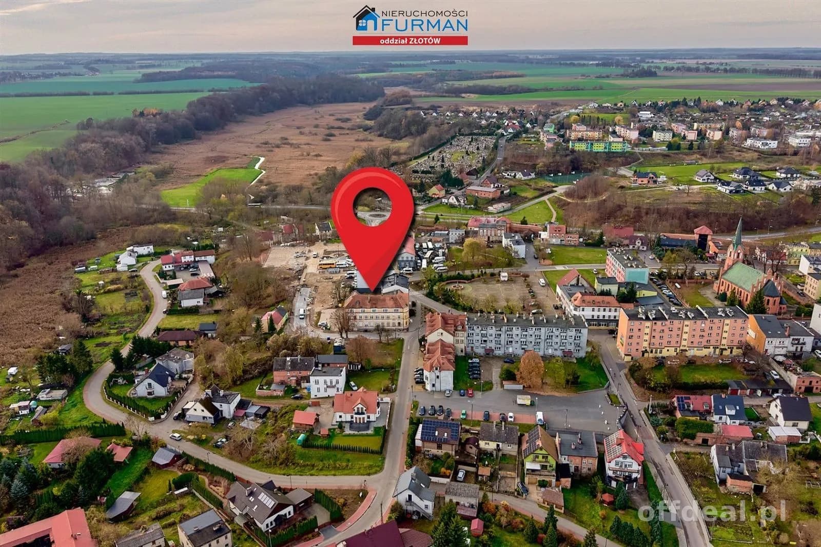 Działka pod zabudowę wielorodzinną, Debrzno