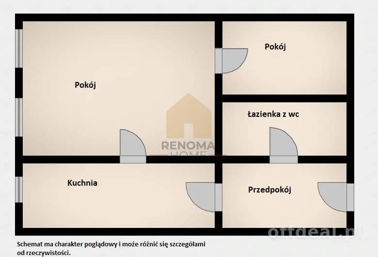 PRZESTRONNE 2 POKOJE | 56 M² | ŚRÓDMIEŚCIE | ALEJA
