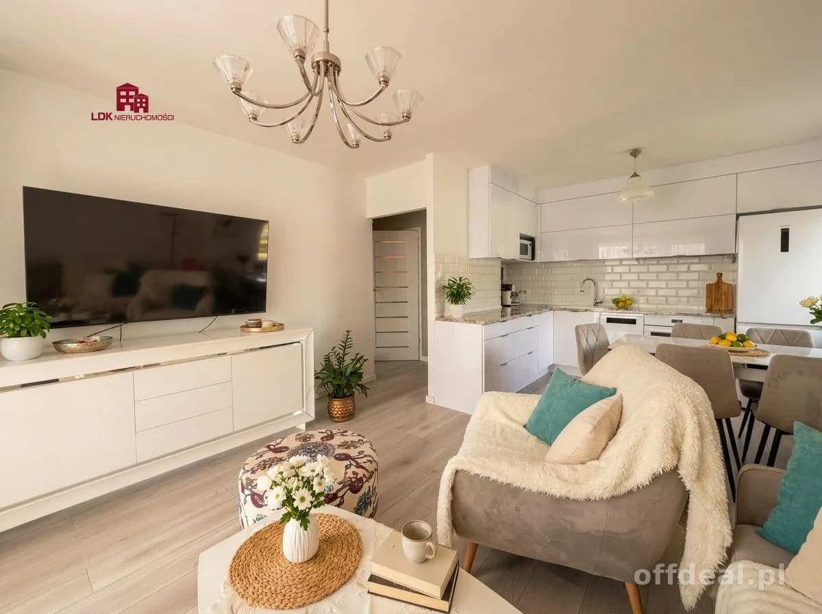 Eleganckie 3 pokoje po remoncie balkon 11m2