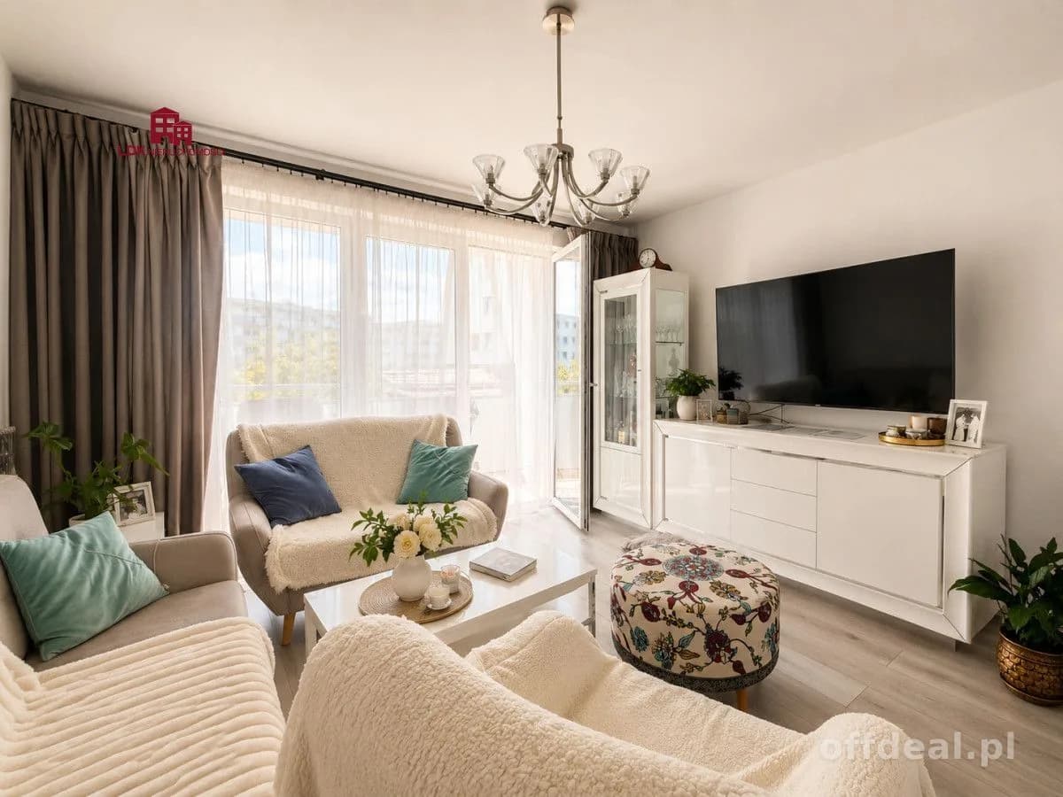 Eleganckie 3 pokoje po remoncie balkon 11m2
