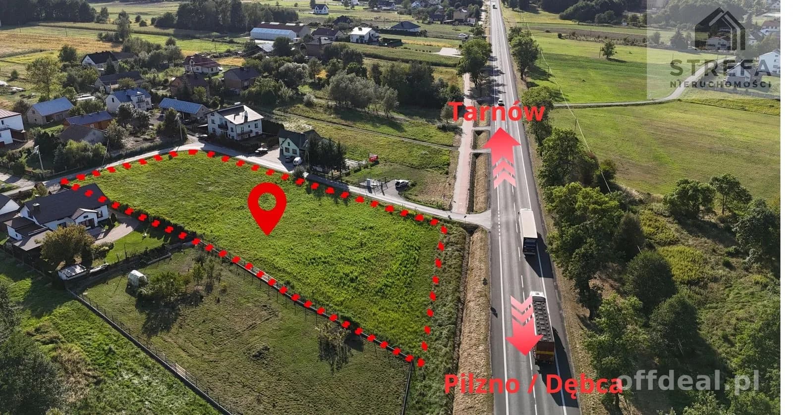 Photo 1: Plot, 4419 m², Pogórska Wola