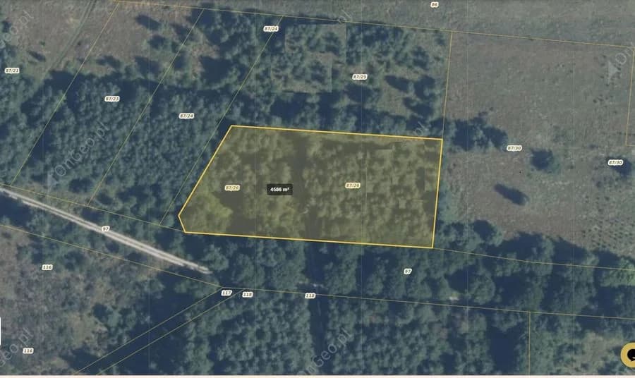plot for sale in Obroty | 4,587 m²