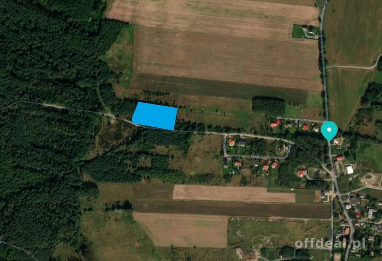 plot for sale in Obroty | 4,587 m²