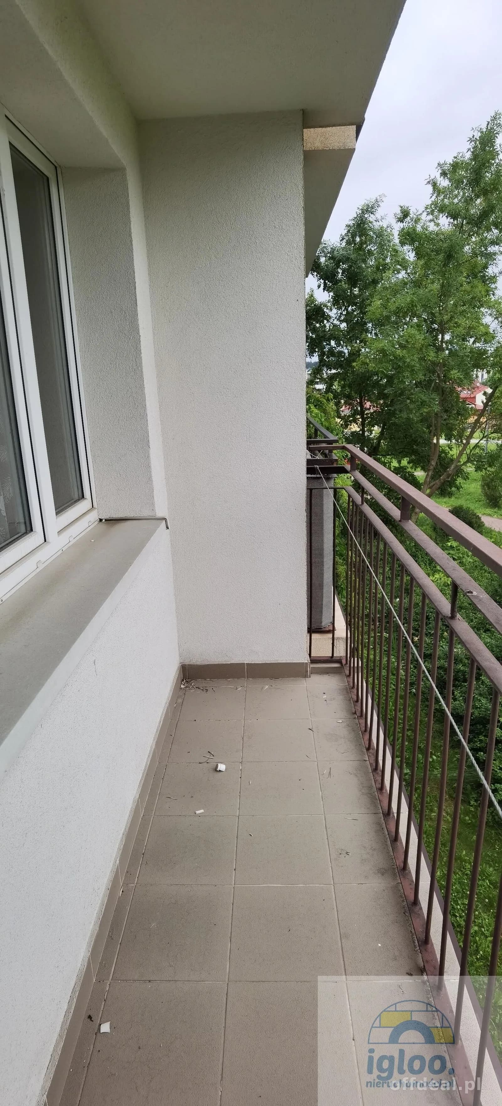Mieszkanie 2-pokojowe z balkonem, bez piecyka