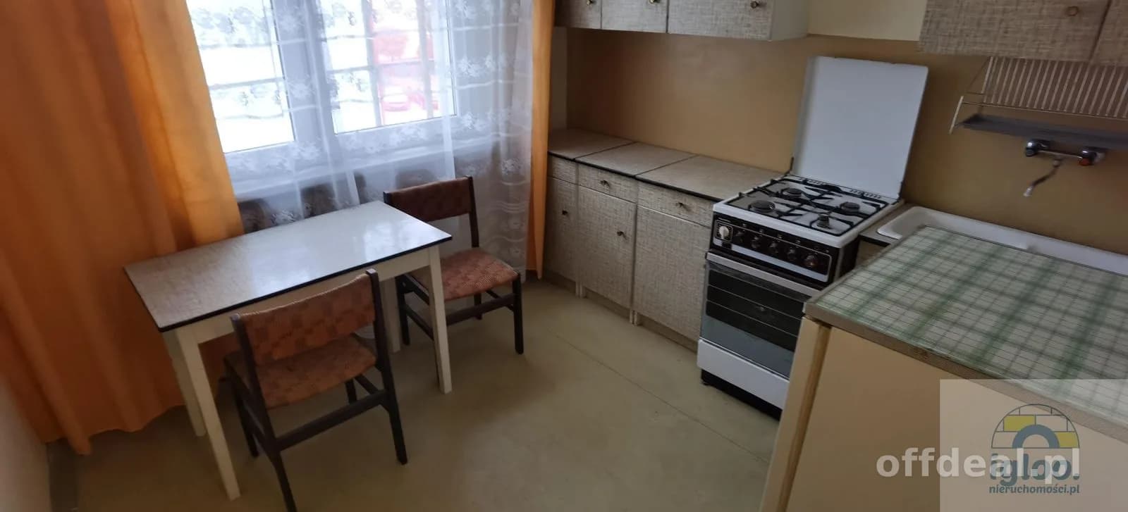 Mieszkanie 2-pokojowe z balkonem, bez piecyka