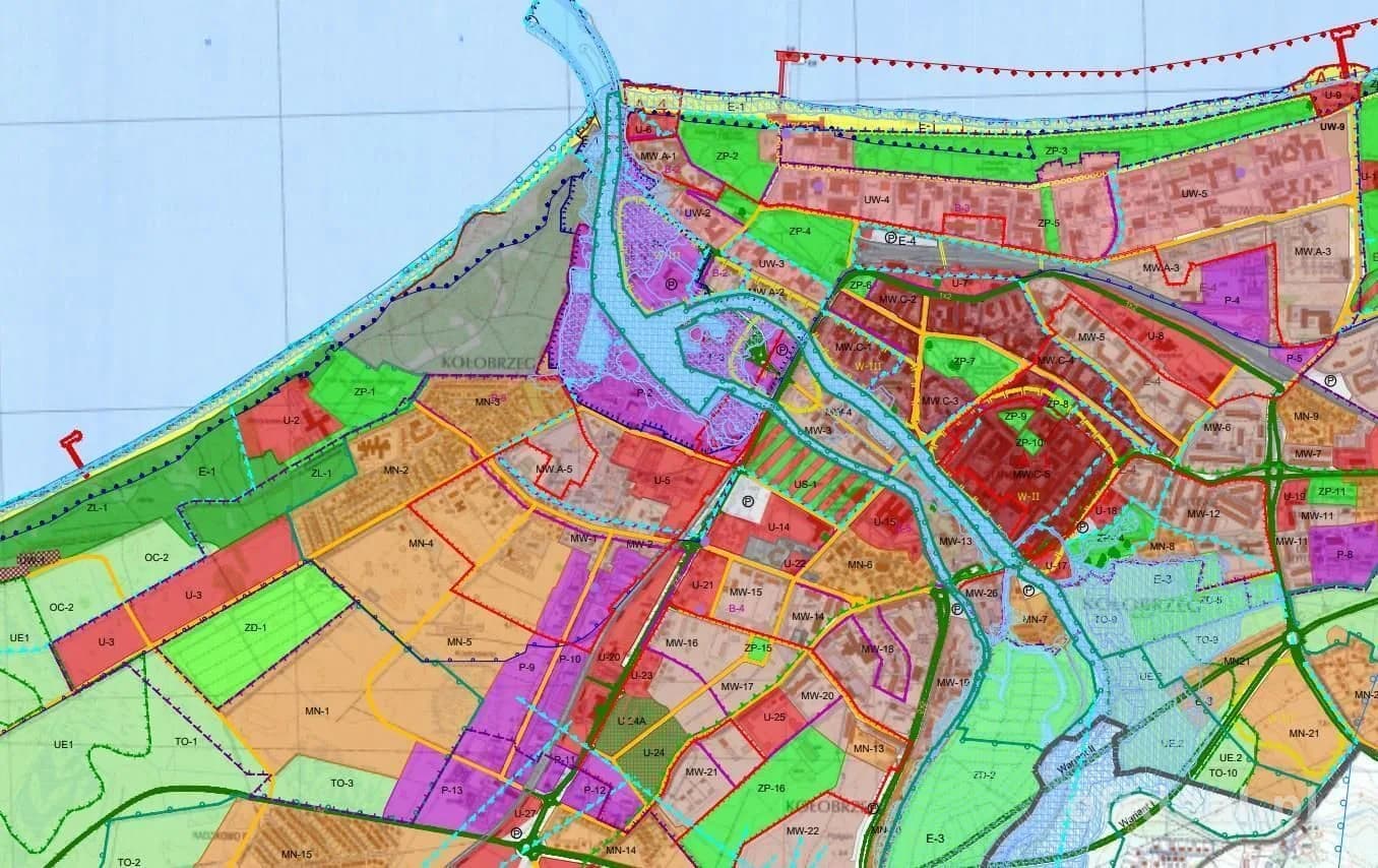 plot for sale in Kołobrzeg, Zachodnia | 1,783 m²