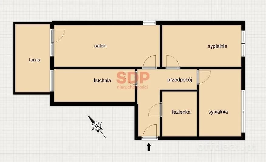 Zdjęcie 8: Mieszkanie, 3 pokoje, 60 m², Wrocław