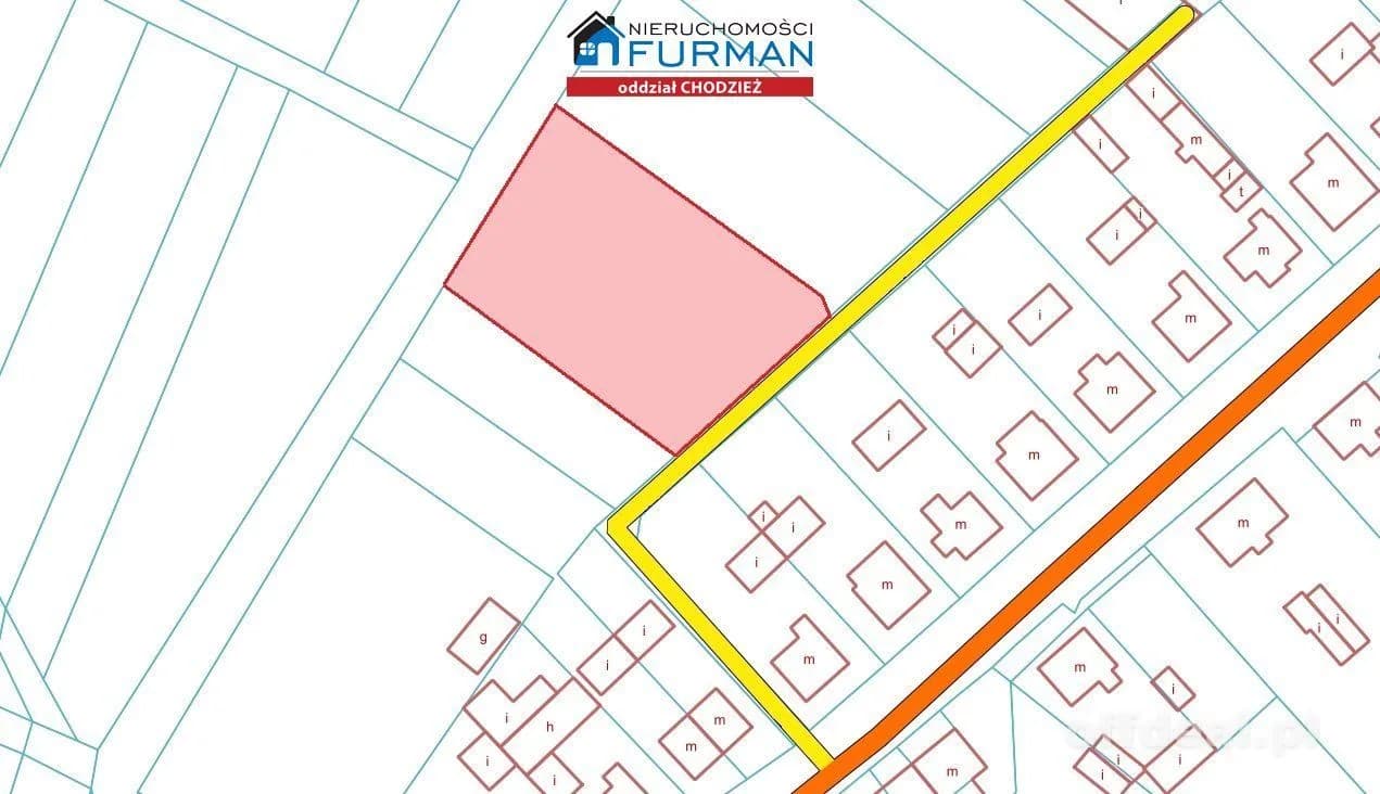 terrain à vendre à Budzyń | 2 200 m²