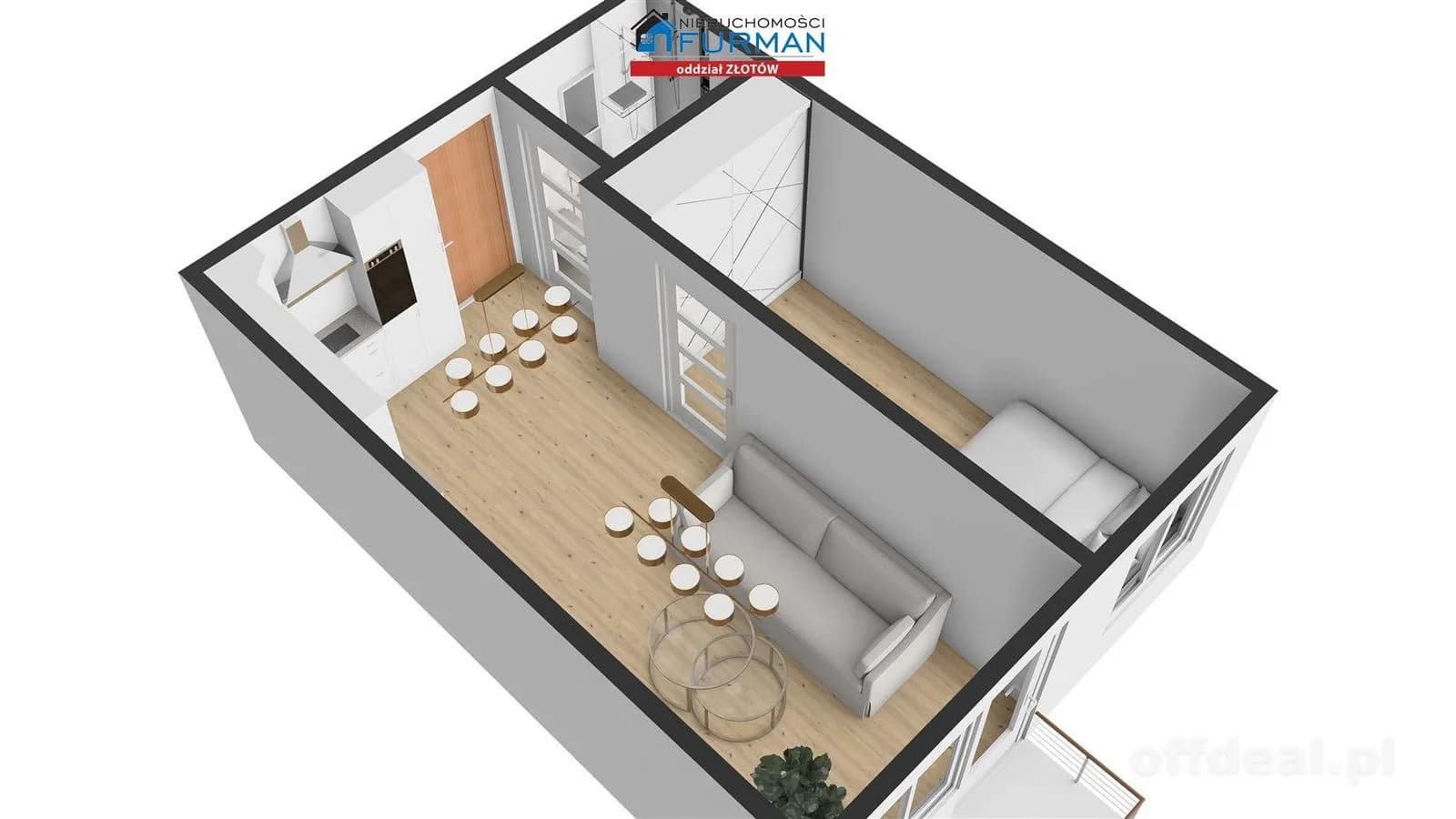 Photo 9: Appartement, 2 rooms, 37 m², Piła