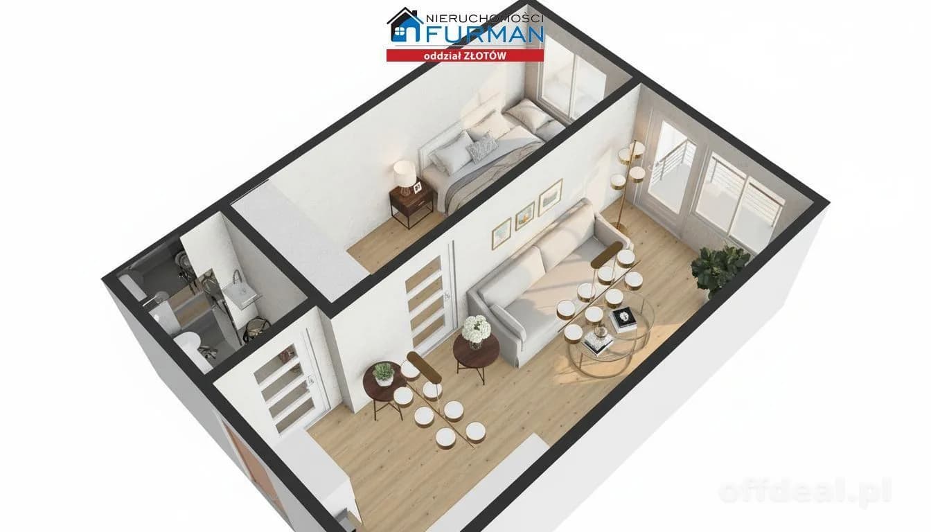Photo 7: Appartement, 2 rooms, 37 m², Piła