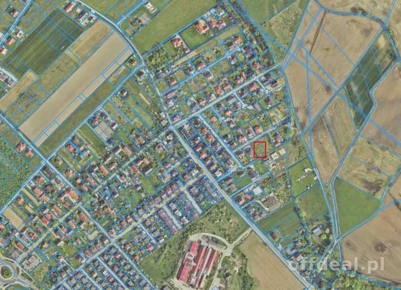 plot for sale in Oława, Górnik | 1,109 m²
