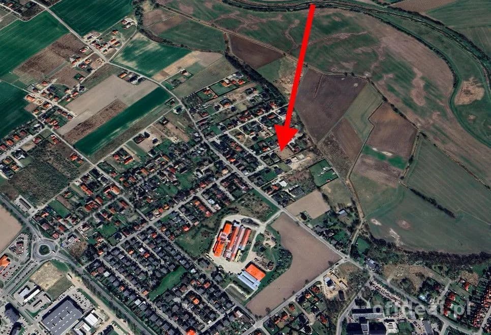 plot for sale in Oława, Górnik | 1,109 m²
