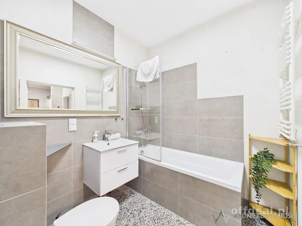 3 pokoje | 58,41 m² | 2 balkony | Nowa Papiernia |