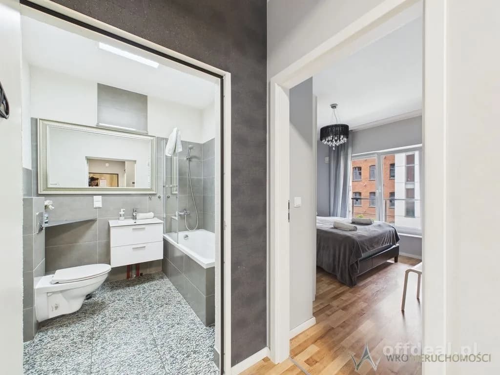 3 pokoje | 58,41 m² | 2 balkony | Nowa Papiernia |