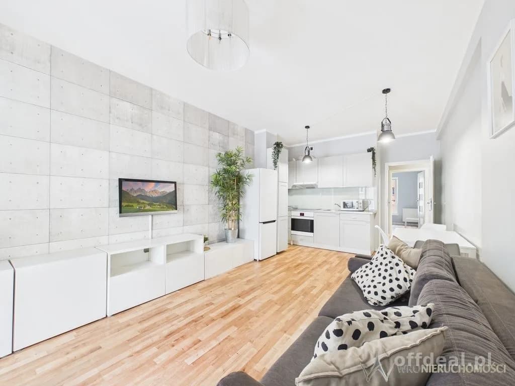 3 pokoje | 58,41 m² | 2 balkony | Nowa Papiernia |