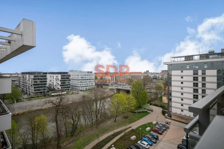 Przestronne, 3-pokojowe mieszkanie w Centrum/widok na rzekę