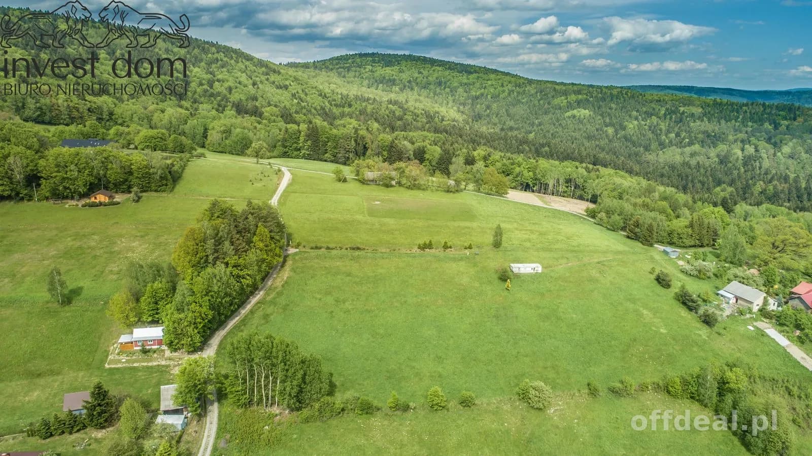 Działka z panoramicznym widokiem na Beskid Niski | 0,8585 ha | media | Klimkówka | Wysowa-Zdrój