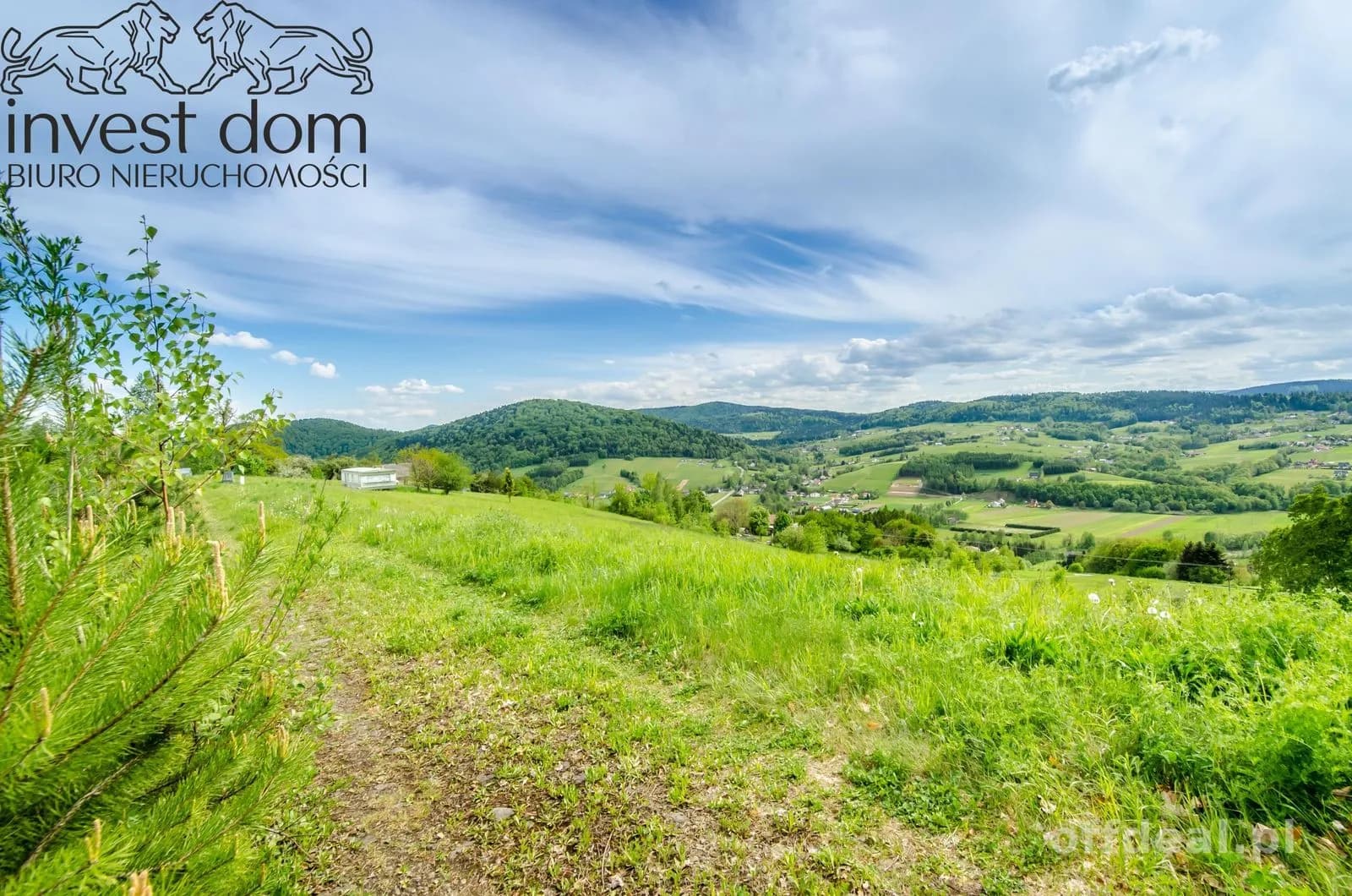 Działka z panoramicznym widokiem na Beskid Niski | 0,8585 ha | media | Klimkówka | Wysowa-Zdrój