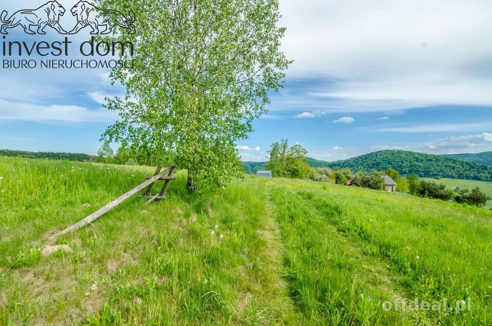 Działka z panoramicznym widokiem na Beskid Niski | 0,8585 ha | media | Klimkówka | Wysowa-Zdrój