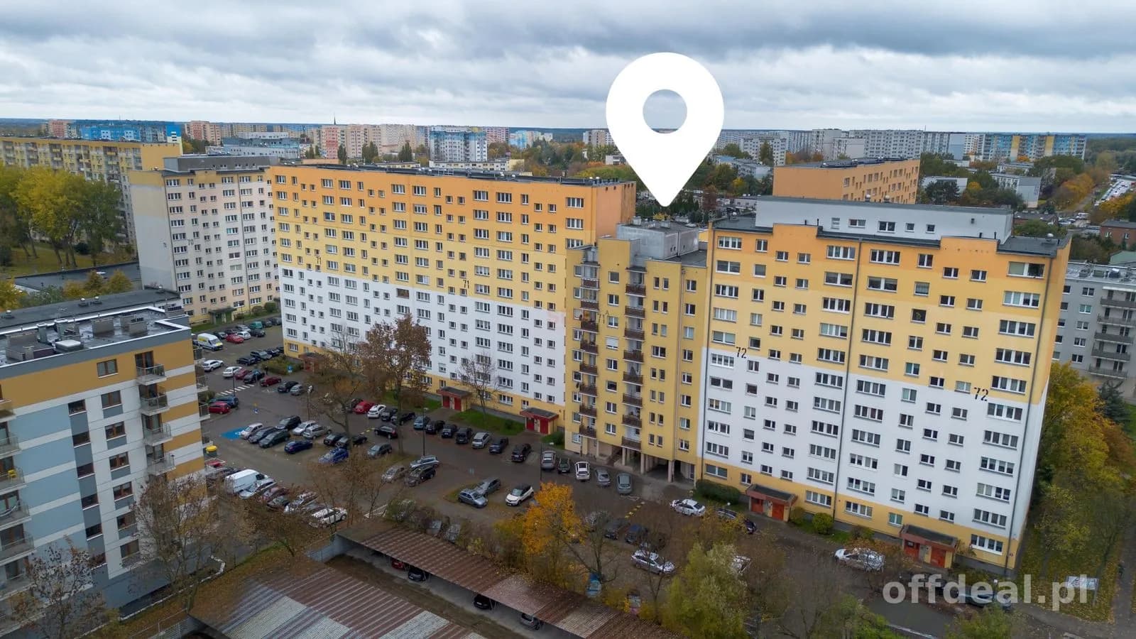 appartement à vendre à Łódź, Retkinia | 3 pièces | 71,84 m²