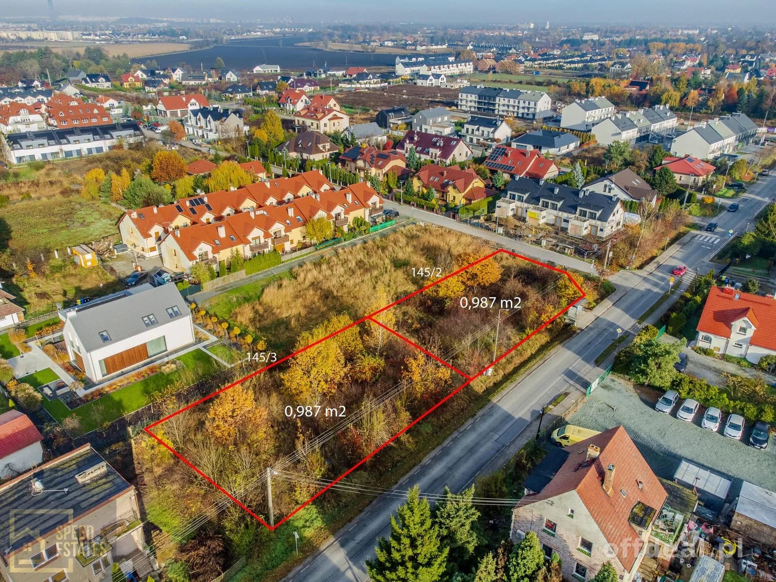 Teren inwestycyjny. Zabudowa mieszkaniowo-usługowa. Media.MPZP
