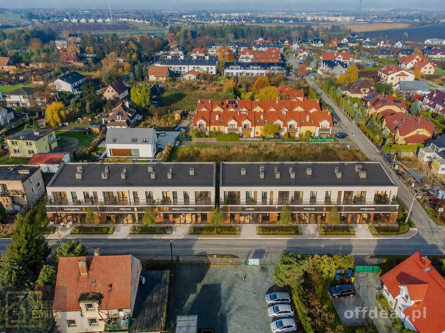 Teren inwestycyjny. Zabudowa mieszkaniowo-usługowa. Media.MPZP