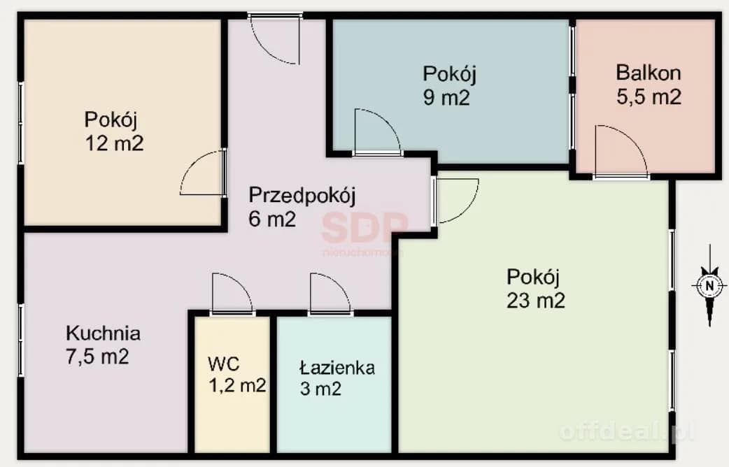 3 pokoje | Parking za bramą | Świetne pod wynajem
