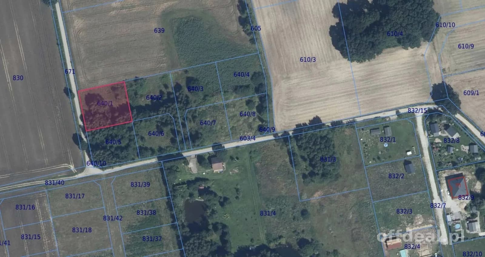plot for sale in Gościno | 1,399 m²
