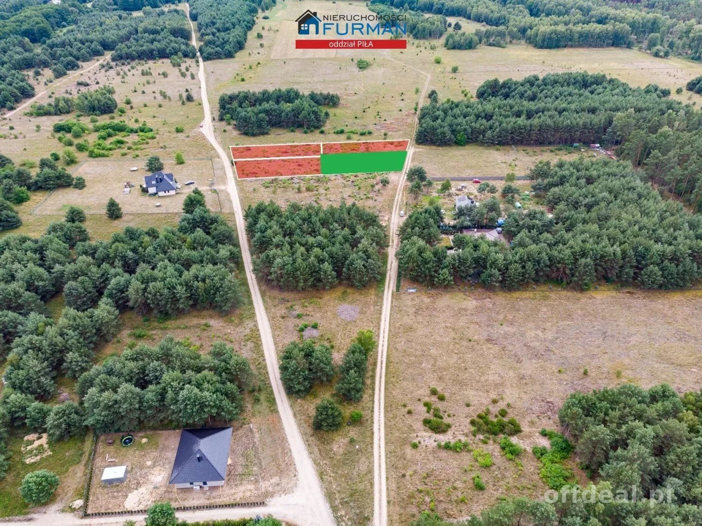 terrain à vendre à Krępsko | 1 156 m²