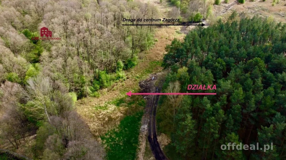 Zdjęcie 3: Działka, 990 m², Zagórze