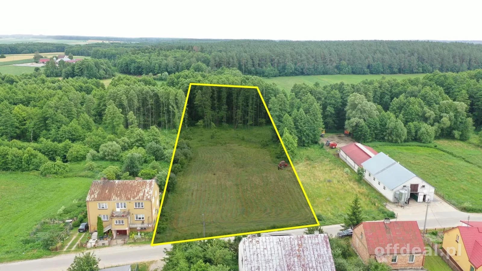 Działki rolne na sprzedaż – Kiełcze-Kopki, gm. Kolno | 0,5778 ha