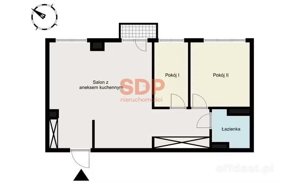 Mieszkanie 50 m² (3 pok.) | Metro | Klimatyzacja | ul. Pańska