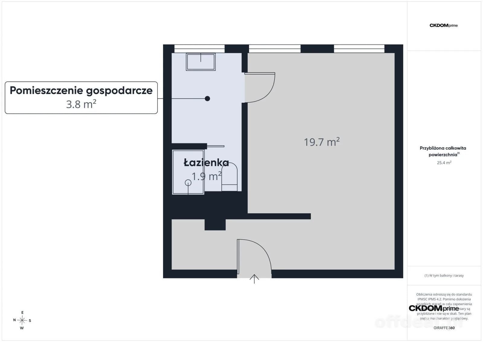 Zdjęcie 16: Mieszkanie, 1 pokoje, 26 m², Kielce
