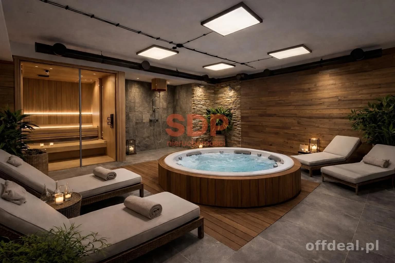 Apartament z widokiem na góry | STREFA SPA |