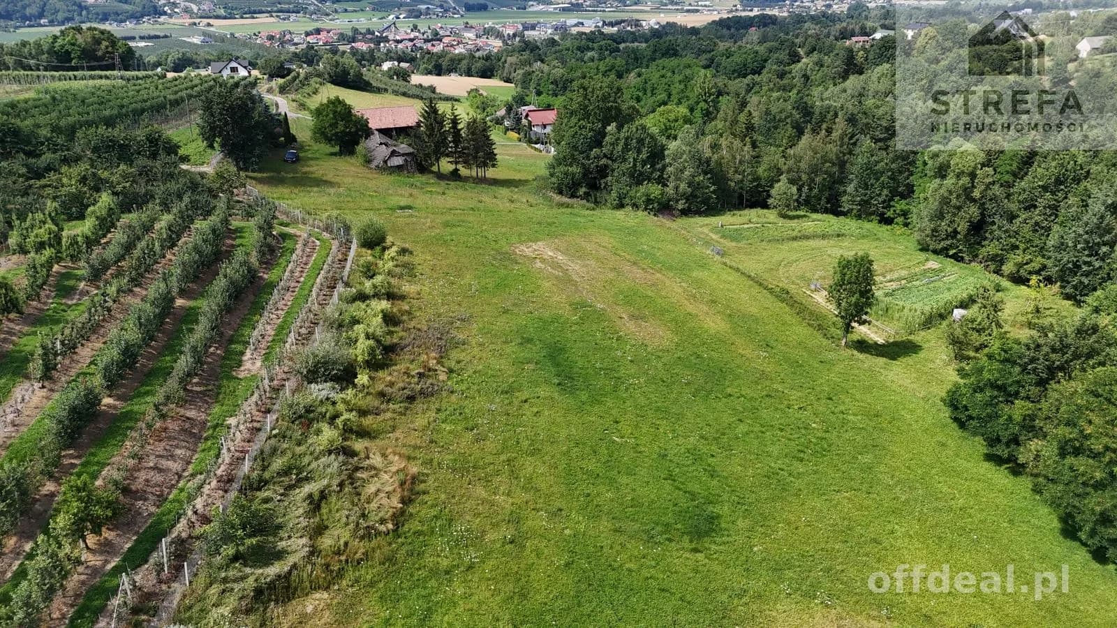 Wyjątkowa działka rolna z możliwością zabudowy zagrodowej, -2,2263 ha, Bilsko gmina Łososina Dolna