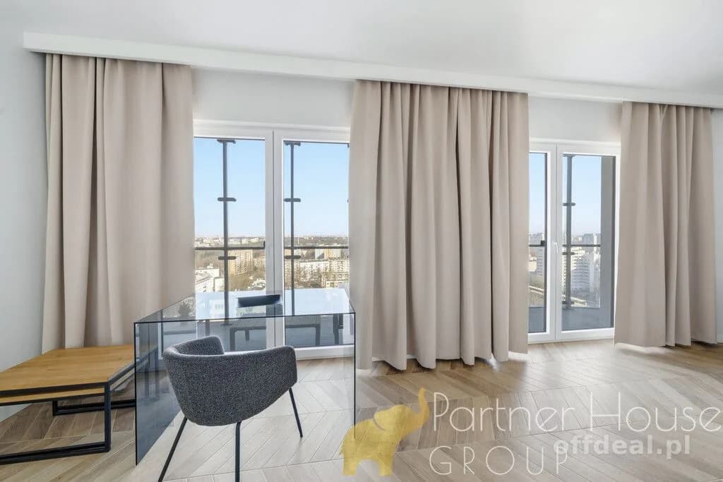 Apartament z widokiem na centrum Warszawy