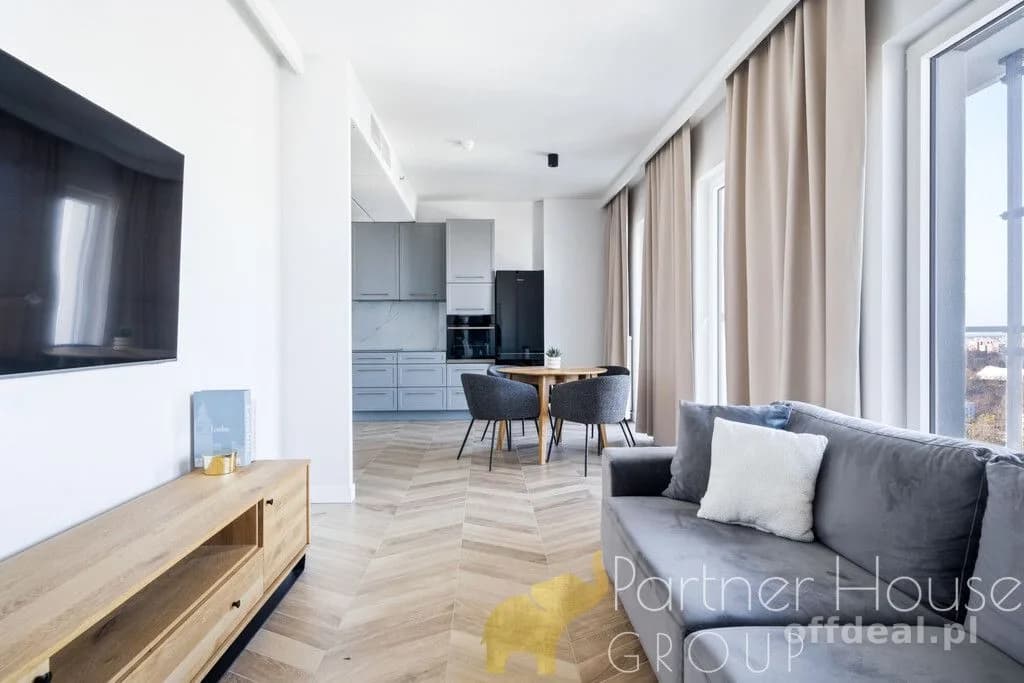 Apartament z widokiem na centrum Warszawy