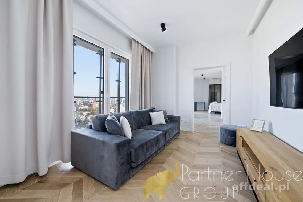 Apartament z widokiem na centrum Warszawy